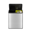Balde Essential Touch 2x20L Inox Satinado
